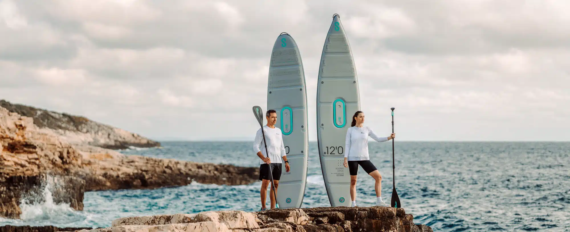 E-SUP PADDLE SIPABOARDS TOURER SILVER – Image 2