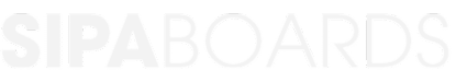 logo Sipaboards blanc