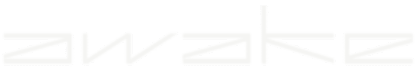 awake logo blanc