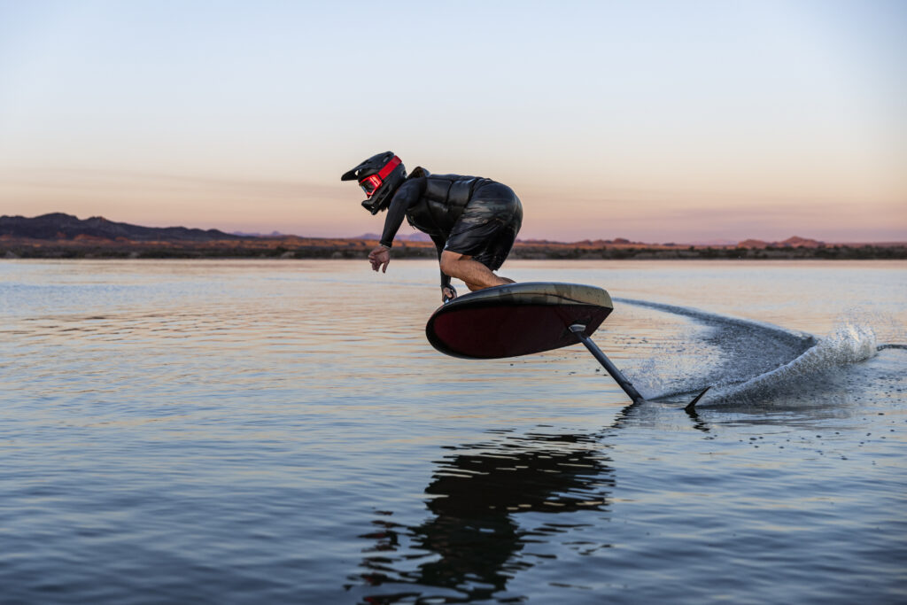fliteboard race en action